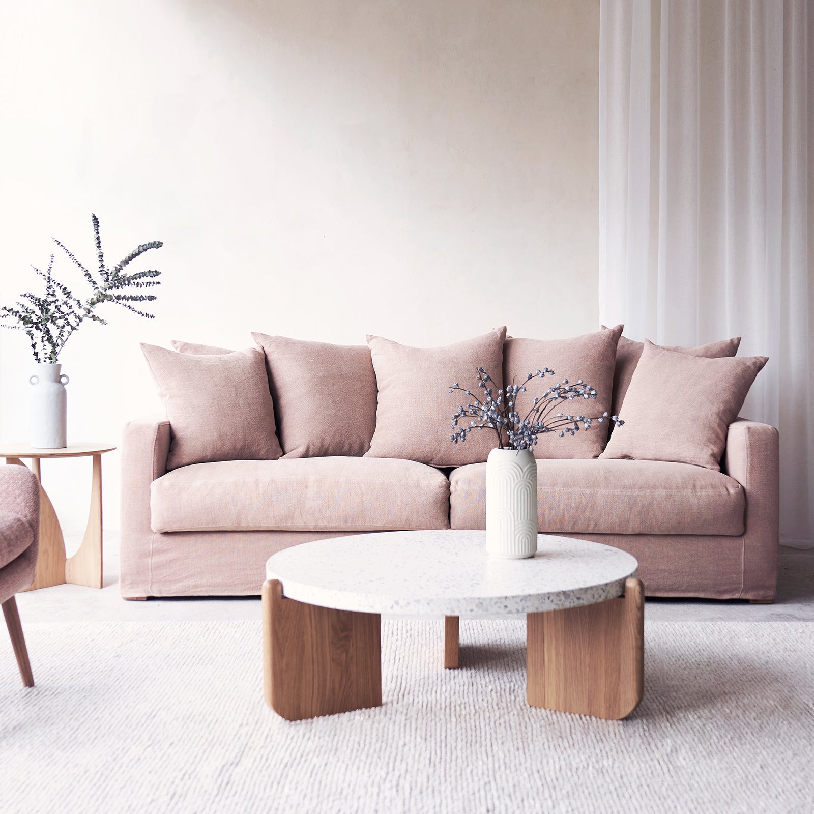 Sloopy Fabric Sofa | 2.5 & 3 Seater - Momo – Originals Furniture