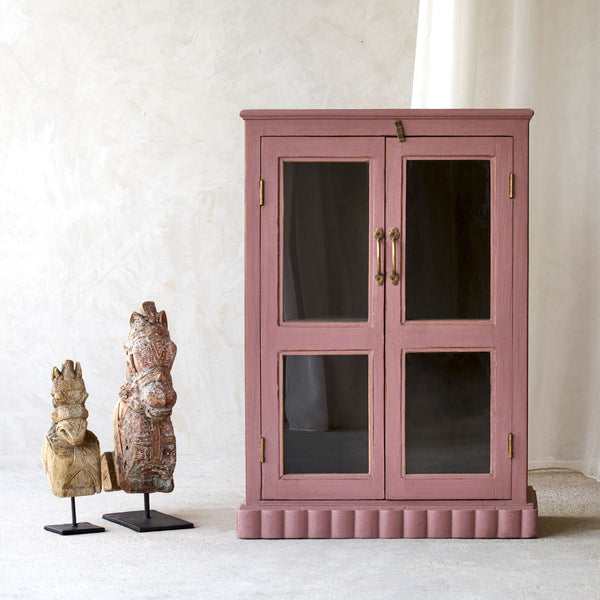 Vintage Small Cabinet | Dusty Pink