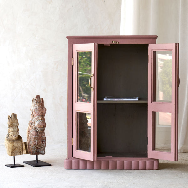 Vintage Small Cabinet | Dusty Pink