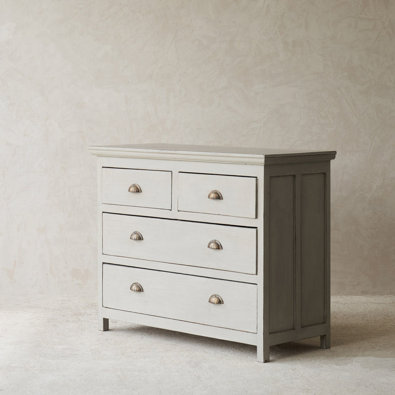 Vintage Chest of Drawers | Pewter