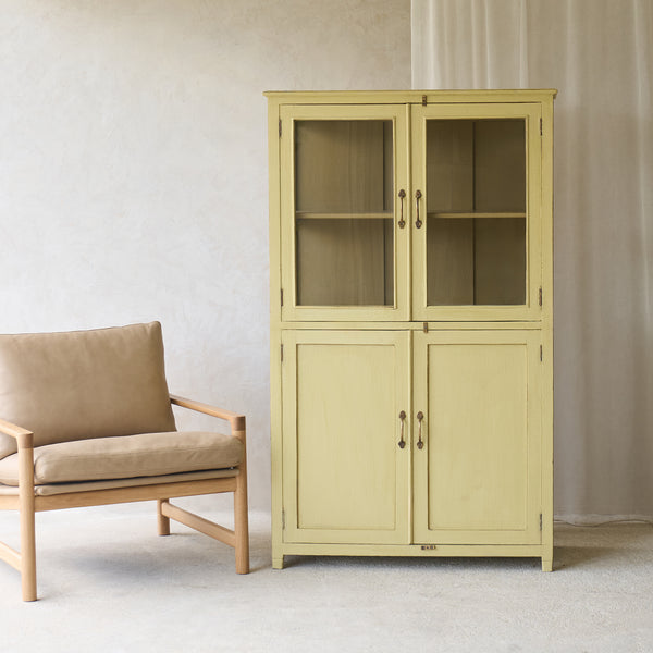 Vintage Large Cabinet | Custard