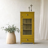 Vintage Small Cabinet | Mustard