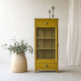 Vintage Small Cabinet | Mustard