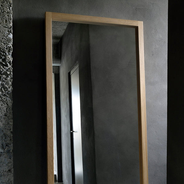 Light Frame Floor Mirror | Oak (200cm)