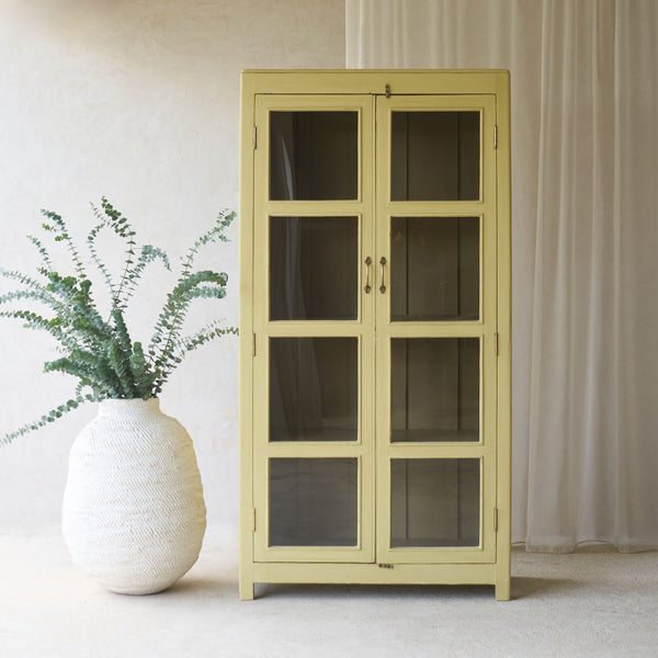 Vintage Large Cabinet | Custard