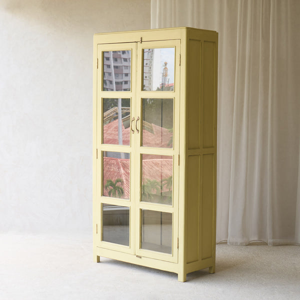 Vintage Large Cabinet | Custard