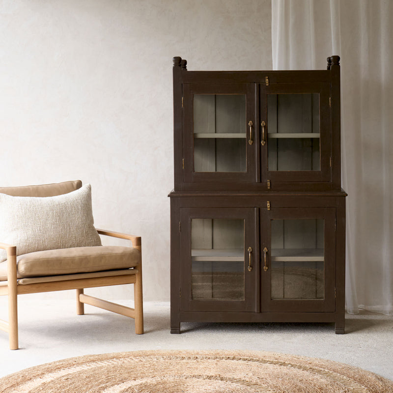 Vintage Tall Cabinet | Mocha