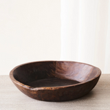 Vintage Wooden Parat Bowl - Medium