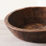 Vintage Wooden Parat Bowl - Medium