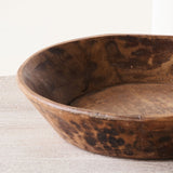 Vintage Wooden Parat Bowl - Medium