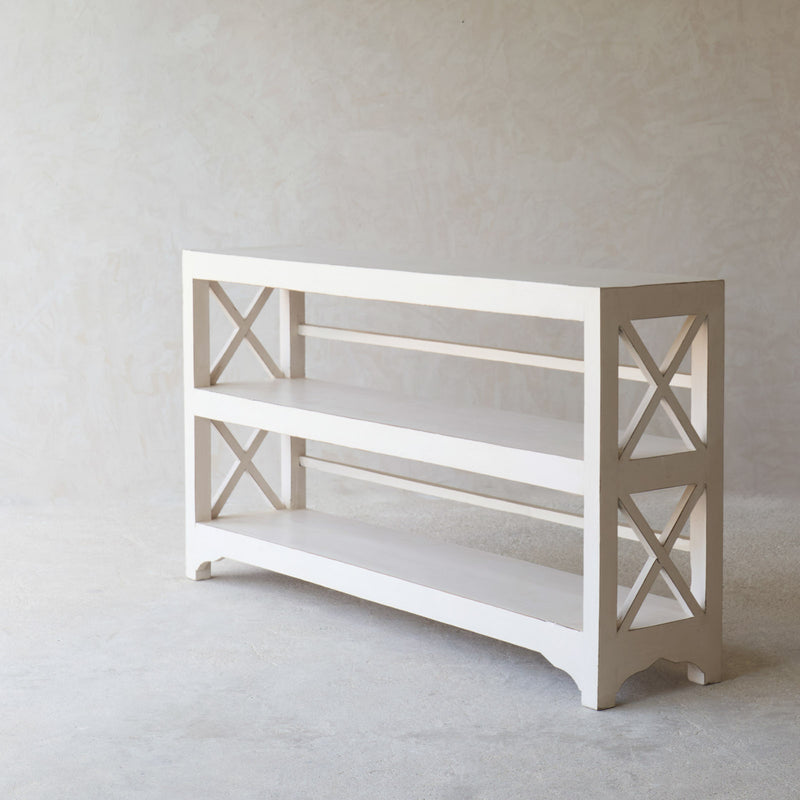 Vintage Low Shelf | Ricotta