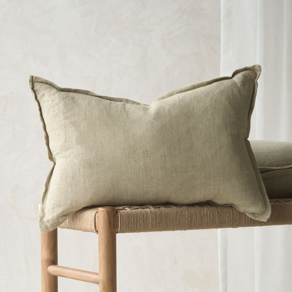 Arcadia Lumbar Cushion | Putty (40 x 60cm)