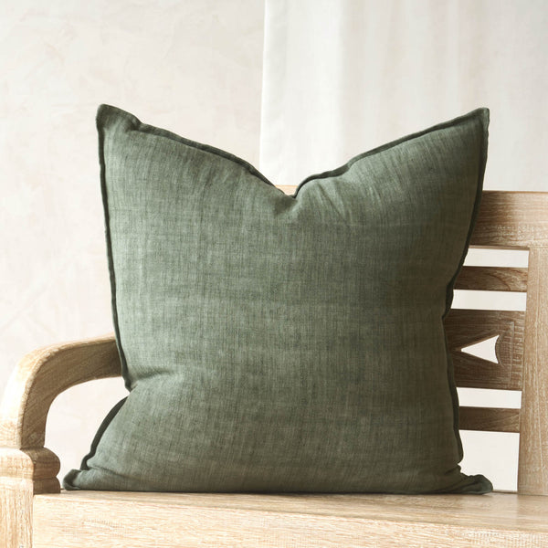 Cassia Cushion | Moss