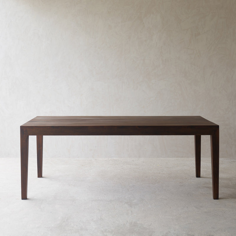 Catalina Teak Java Dining Table | Walnut Stained