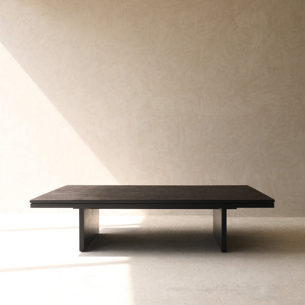 Grooves Coffee Table | Teak