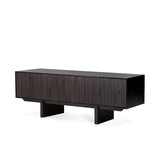 Mosaic TV Console | Teak - Black (162cm)