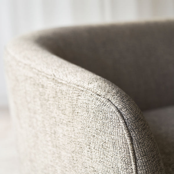 Ellipse Fabric Sofa | 3 Seater