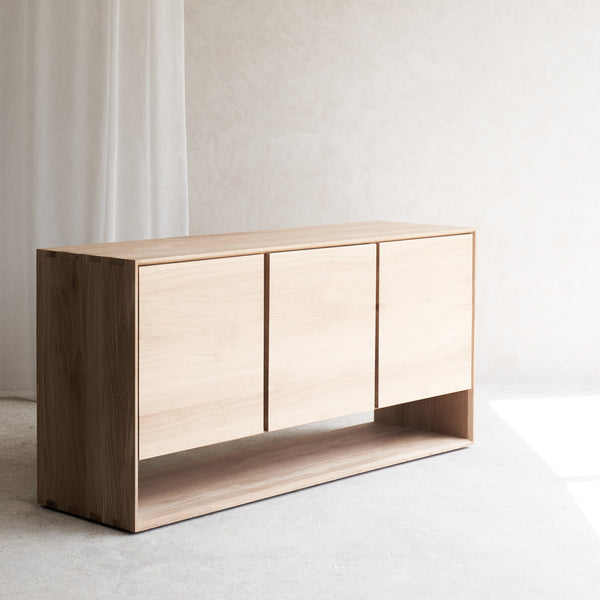 Ethnicraft Nordic Oak Sideboard 3 Doors from Originals Furniture Singapore