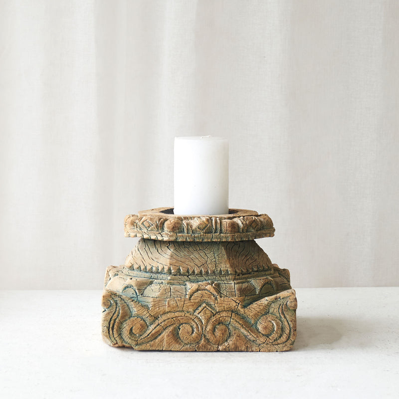 Vintage Column Candle Stand