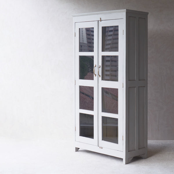 Vintage Large Cabinet | Pewter