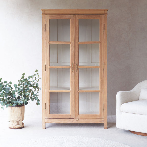 Vintage Extra Large Cabinet | Natural