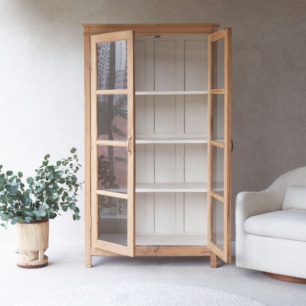 Vintage Extra Large Cabinet | Natural