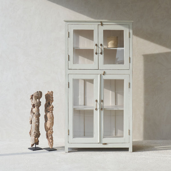 Vintage Large Cabinet | Limestone