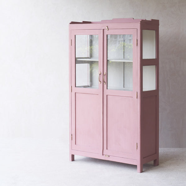 Vintage Large Cabinet | Dusty Pink