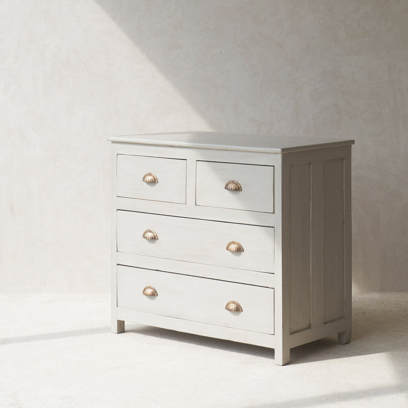 Vintage Chest of Drawers | Pewter