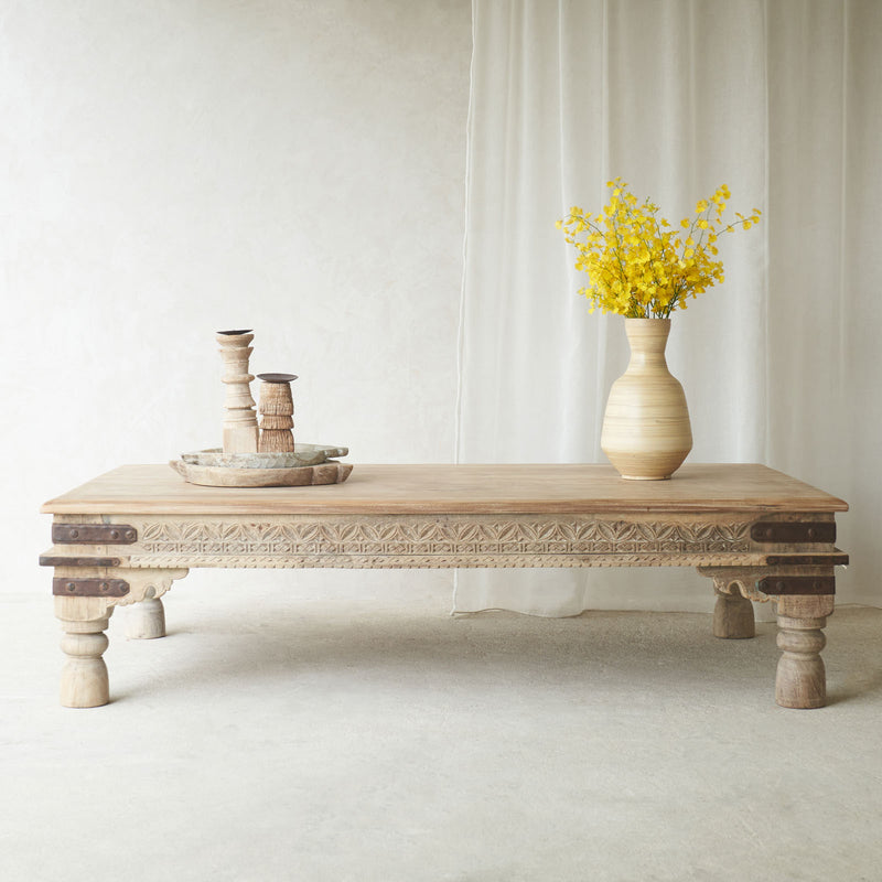 Vintage Coffee Table | Natural