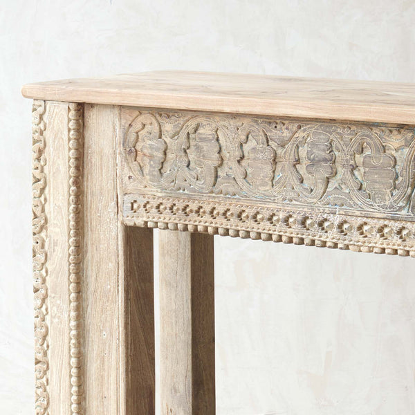 Vintage Console Table | Natural