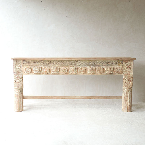 Vintage Console Table | Natural