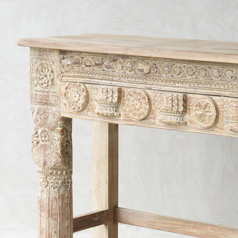 Vintage Console Table | Natural