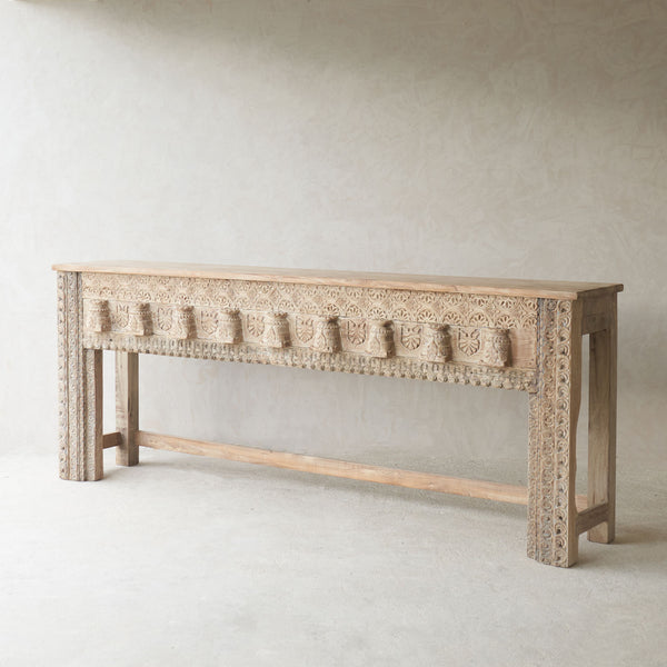 Vintage Console Table | Natural