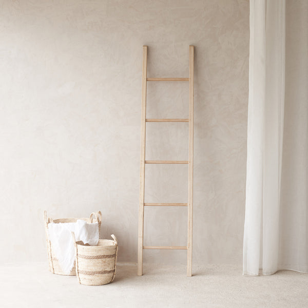 Java Whitewash Teak Ladder Indonesia from Originals Furniture Singapore