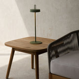 Ampeha Outdoor LED Table Lamp | Olive