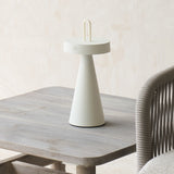 Ankenta Outdoor LED Table Lamp | Cream