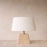 Kardan Table Lamp | Medium - Travertine