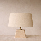 Kardan Table Lamp | Medium - Travertine