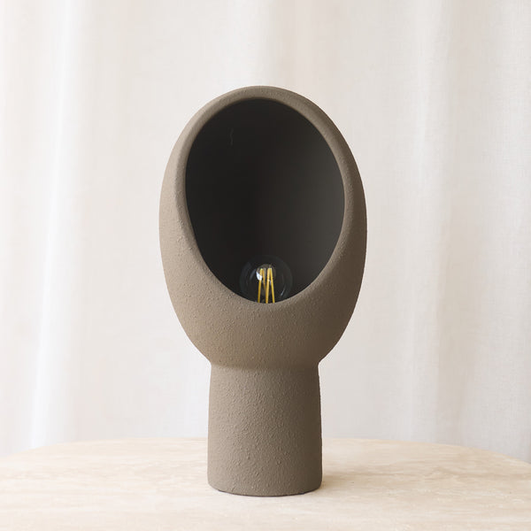 Monk Table Lamp | Dark Brown