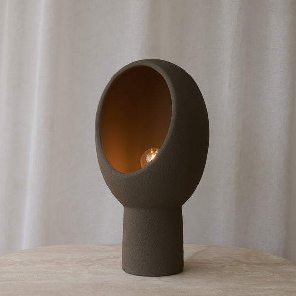 Monk Table Lamp | Dark Brown