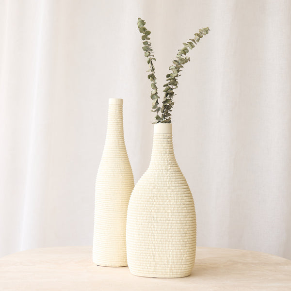 Youna Vase | Cream