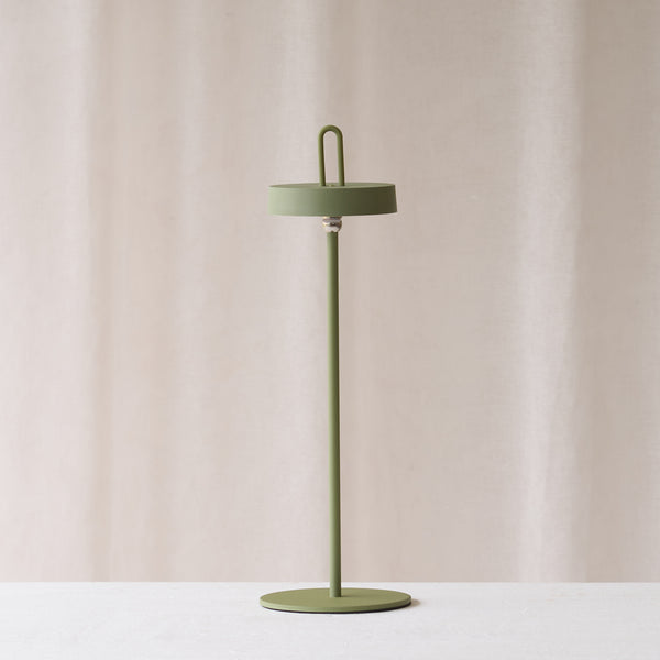 Ampeha Outdoor LED Table Lamp | Olive