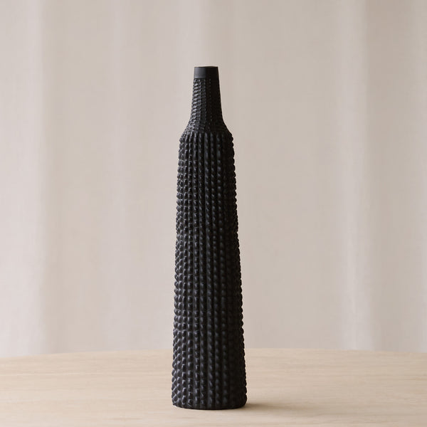 Angira Vase | Matt Black