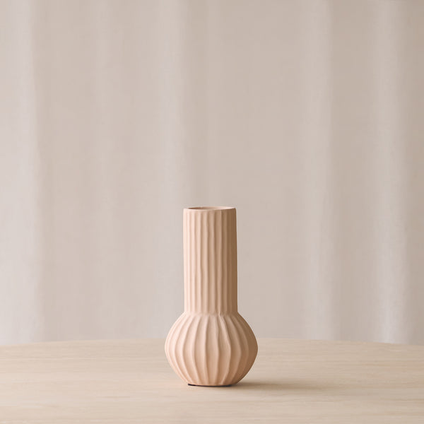 Feyo Ceramic Vase | Peach