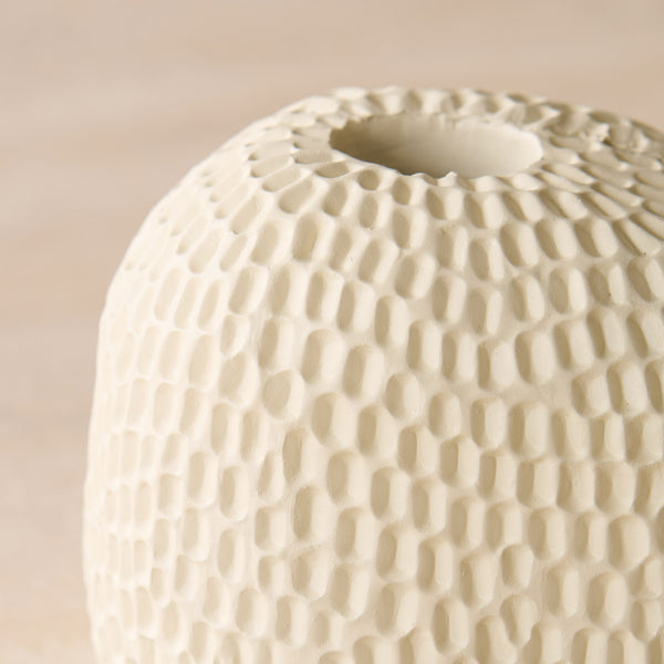 Zarho Vase | Cream