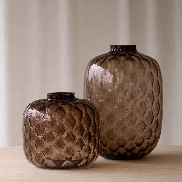 Carino Vase | Brown