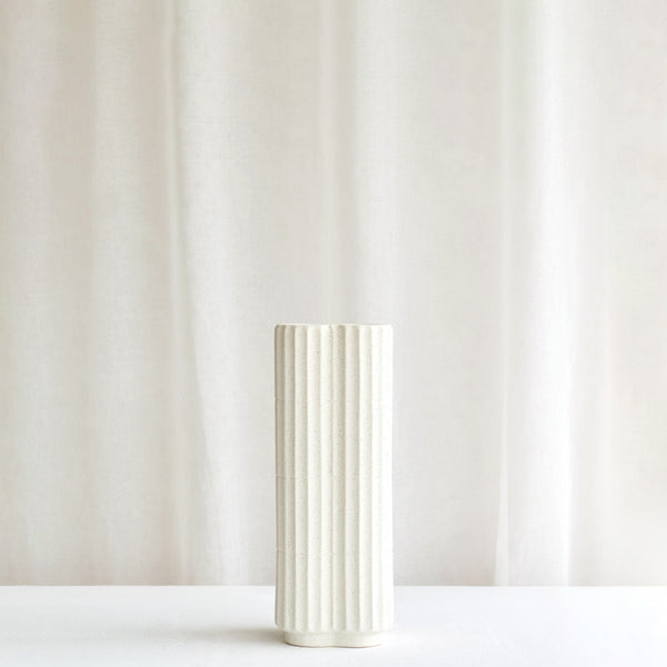 Castor Vase | Ecru