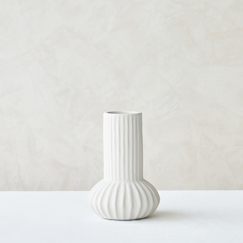 Feyo Ceramic Vase | Cream