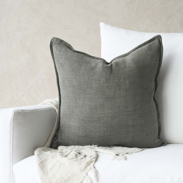 Flaxmill Cushion | Sage (50 x 50cm)